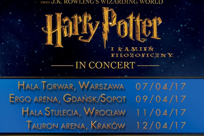 Harry Potter i Kamień Filozoficzny in Concert - data, miejsce, bilety