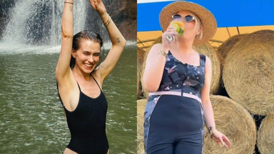 Sieklucka na Bali, a Zawodnik przy bali. Która ma fajniejsze wczasy?