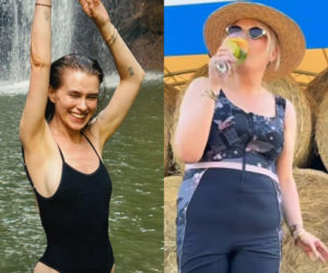 Sieklucka na Bali, a Zawodnik przy bali. Która ma fajniejsze wczasy?
