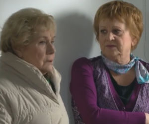 M jak miłość odc. 1057. Barbara Mostowiak (Teresa Lipowska), Zosia Kisielowa (Małgorzata Różniatowska)