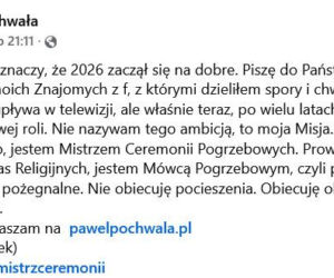 Prezenter TVP zostaje mistrzem pogrzebów! Zaskakująca decyzja gwiazdy