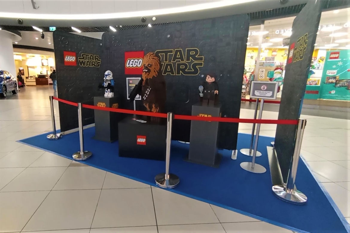 Wystawa figur bohaterów "Gwiezdnych Wojen" w Szczecinie