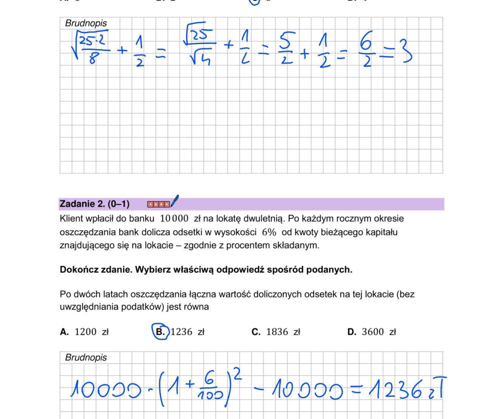 Matura 2026: matematyka. Odpowiedzi z matematyki 5.05.2026