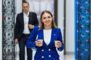 Tak Kinga Gajewska wyglądała w wieku 20-lat.