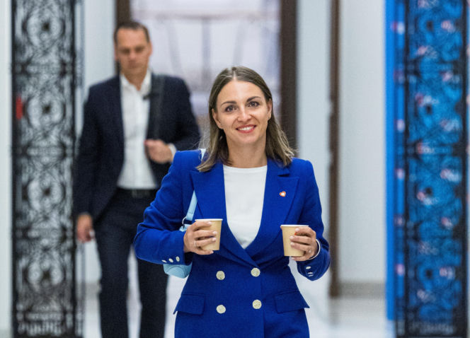 Tak Kinga Gajewska wyglądała w wieku 20-lat.