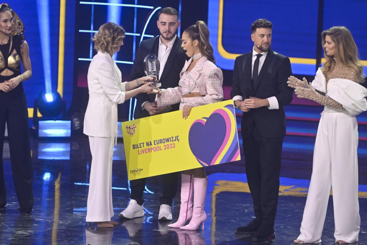 Blanka podczas preselekcji do Eurowizji 2023