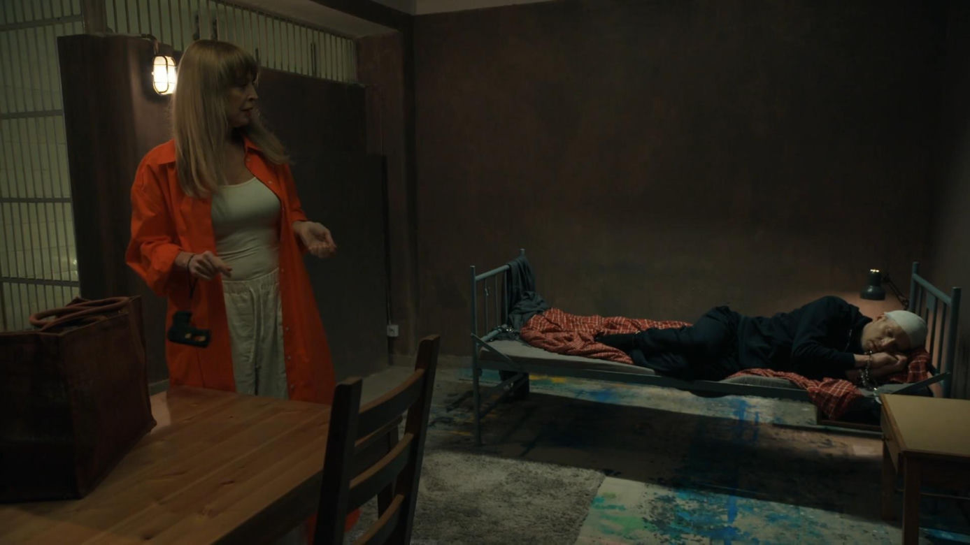 Barwy szczęścia, odc. 3300. Agnieszka (Katarzyna Tlałka), Łukasz (Michał Rolnicki)
