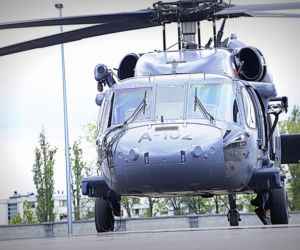 Lublin: Policyjny helikopter krążył nad miastem. Poważne działania policyjnych komandosów 