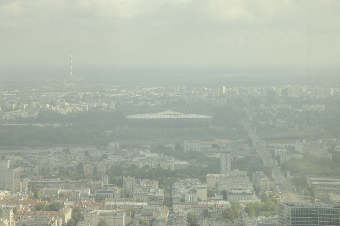 Varso Tower już gotowe. Niesamowita panorama na Warszawę