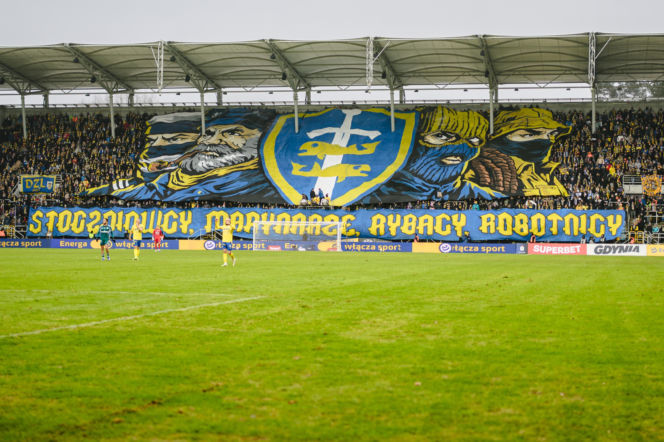 Arka Gdynia - Legia Warszawa: Zdjęcia kibiców z meczu 20. kolejki PKO BP Ekstraklasy