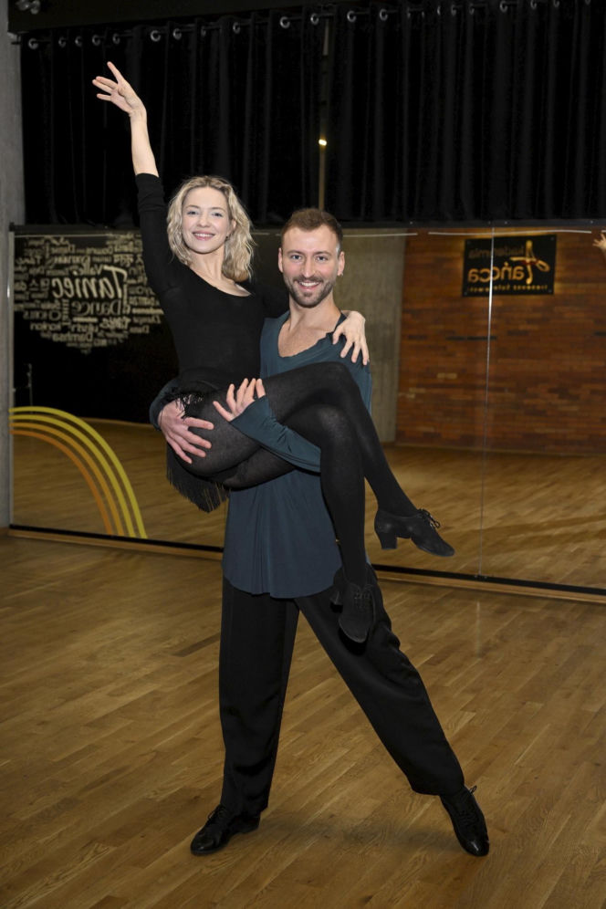 Kulesza uczy Gałązkę tańczyć