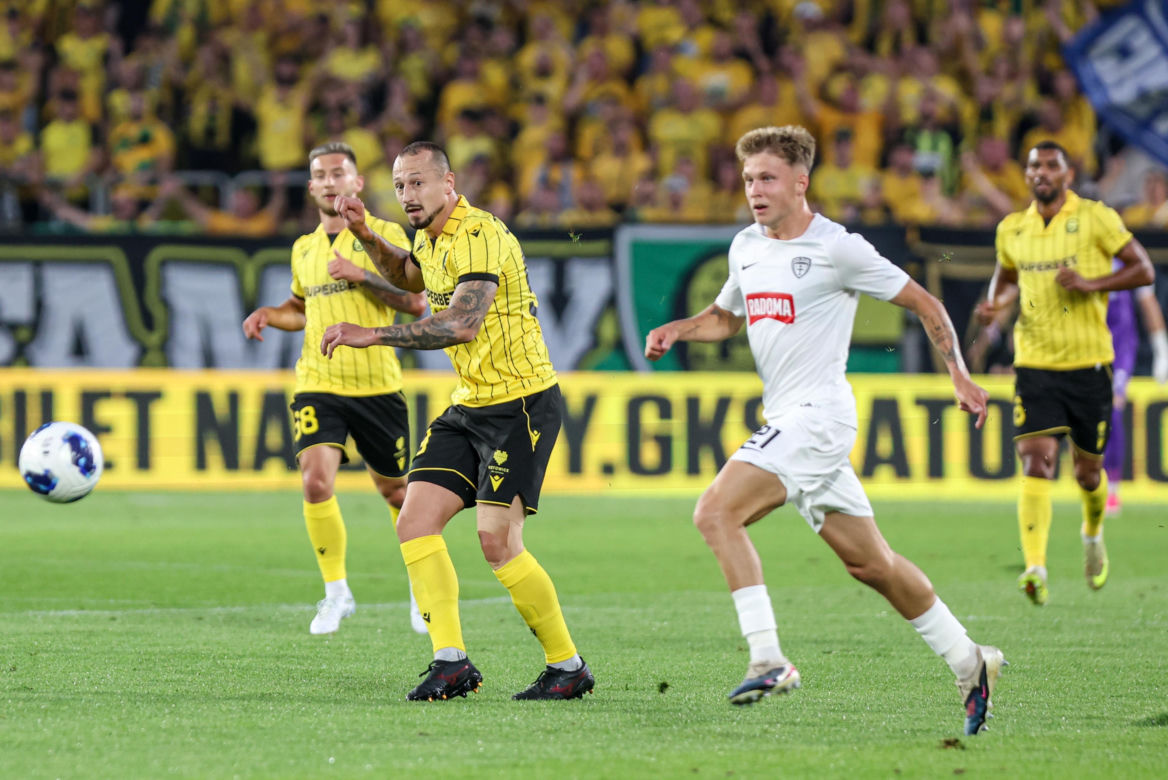 Zdjęcia kibiców z meczu GKS Katowice - MSK Żilina