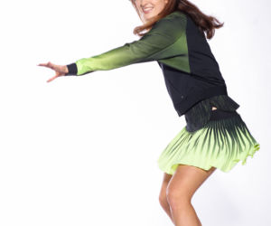 Iga Świątek jako 15-latka