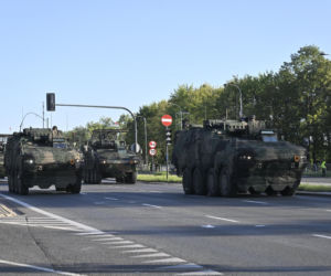 Próba generalna defilady wojskowej w Warszawie