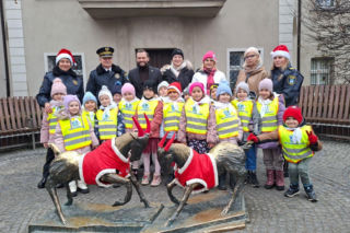 Poznańskie koziołki ubrane na zimę! To sprawka przedszkolaków