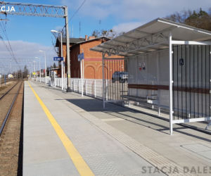 Przebudowane perony na stacjach w Daleszewie i Gryfinie