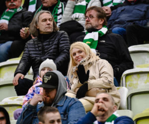 Lechia Gdańsk - Raków Częstochowa; Zdjęcia kibiców z meczu 30. kolejki PKO BP Ekstraklasy