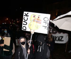 30 października - protesty w Kielcach
