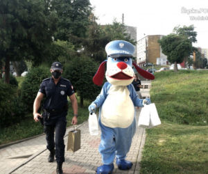 Piękny gest policjantów ze Śląska. Urodzinowa niespodzianka dla małej Madzi 