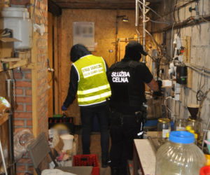 Nielegalna fabryczka w powiecie tomaszowskim