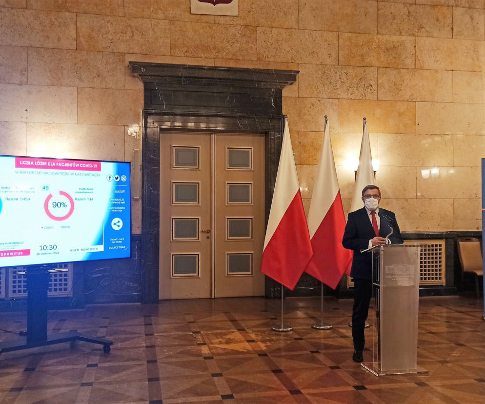 Wojewoda śląski Jarosław Wieczorek
