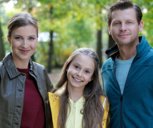 M jak miłość odc. 1914. Natalka (Dominika Suchecka), Hania (Wiktoria Basik), Adam Karski (Patryk Szwichtenberg)