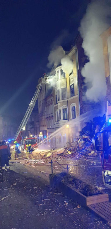 Runęła stara kamienica w centrum Cieszyna! Ewakuowano mieszkańców 