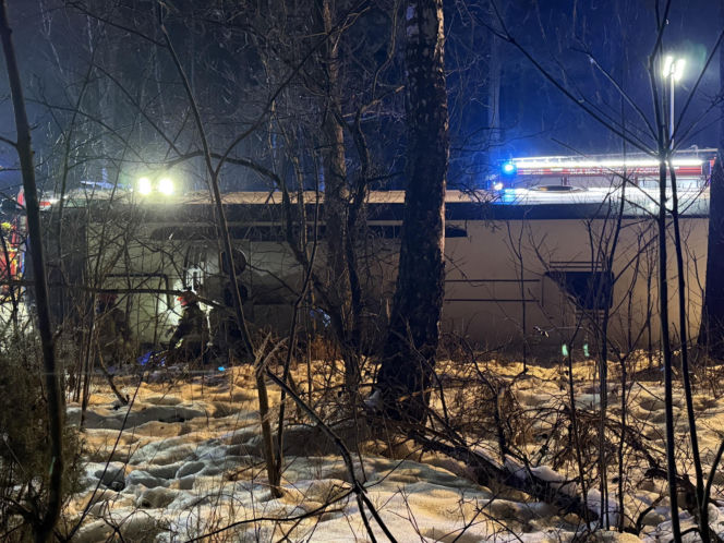 Koszmarny wypadek autobusu pod Wyszkowem