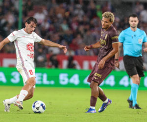 Górnik Zabrze - AS Monaco: Zdjęcia kibiców i zawodników z meczu eliminacji Ligi Konferencji