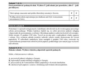 Egzamin gimnazjalny 2019