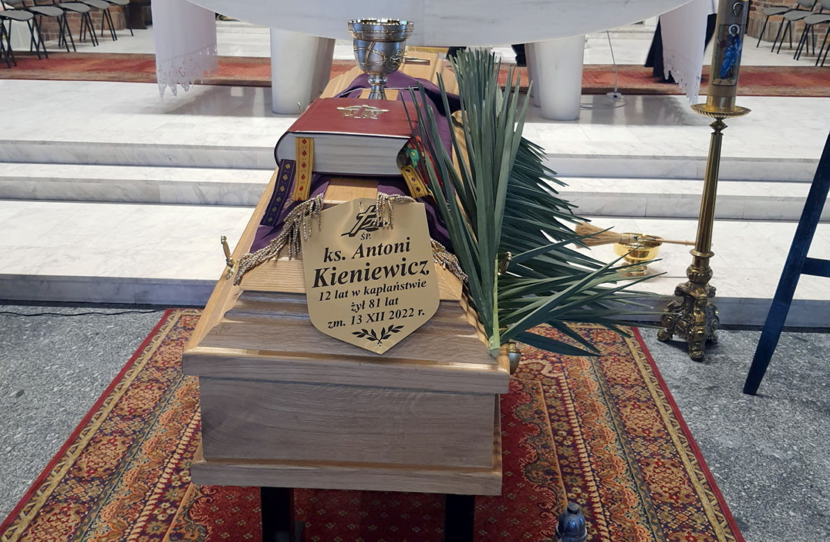 Pogrzeb ks. Antoniego Kieniewicza