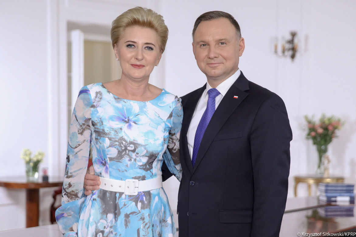 Agata Duda i Andrzej Duda