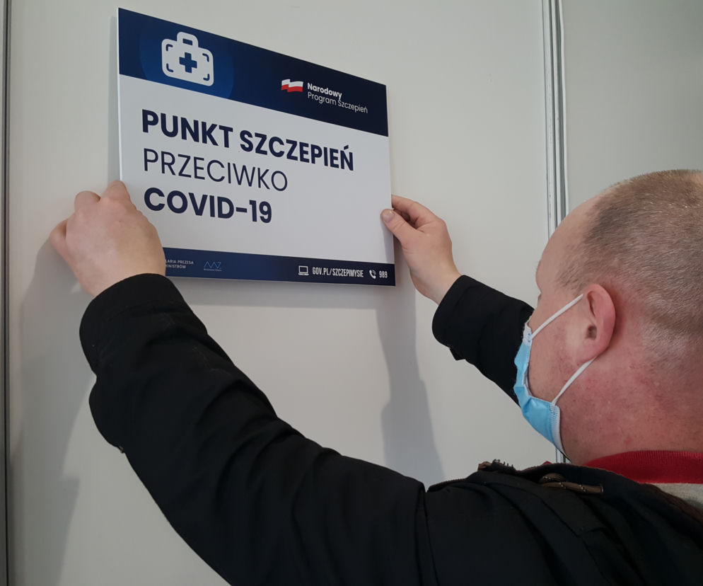 punkt szczepień powszechnych w Bydgoszczy 