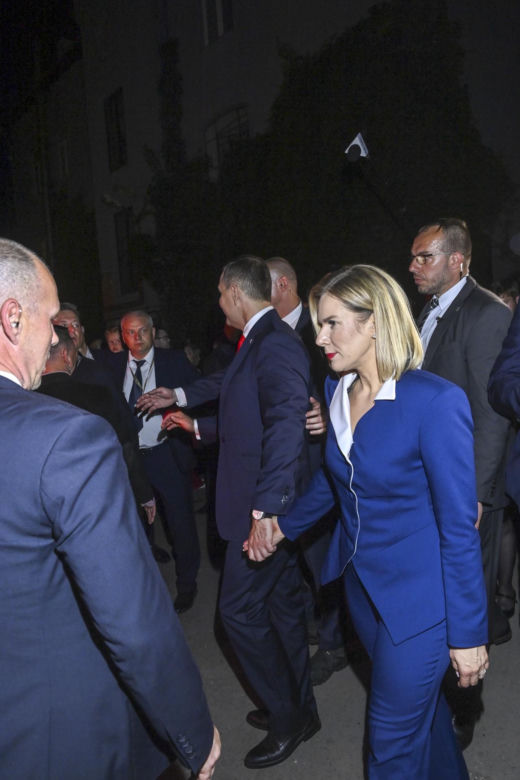 Frąckowiak zaskakująco o Marcie Nawrockiej. Nie tak łatwo z niej coś wyciągnąć