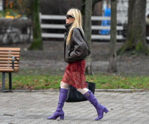 Monika Olejnik weszła w spódnicy, wyszła bez