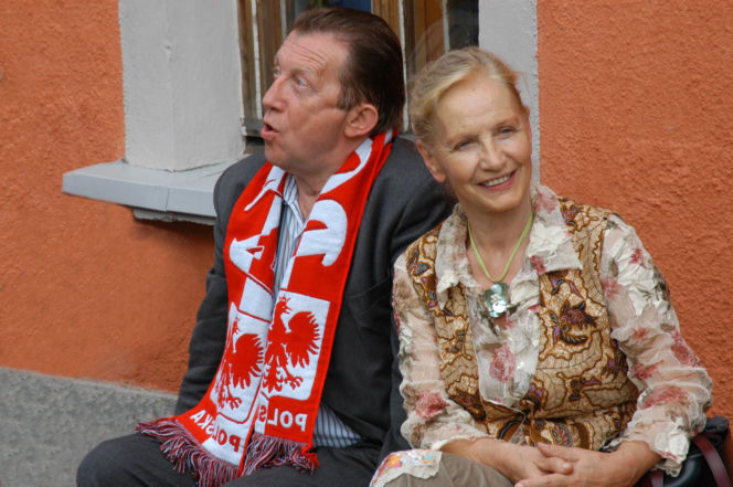 Edward Linde-Lubaszenko z kobietami - wszystkie żony i nie tylko