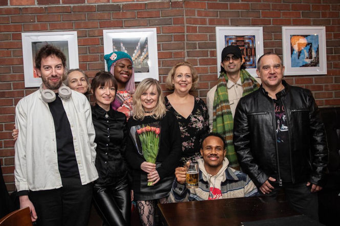 Wersnisaż wystawy "Niestabilne struktury" na Greenpoincie