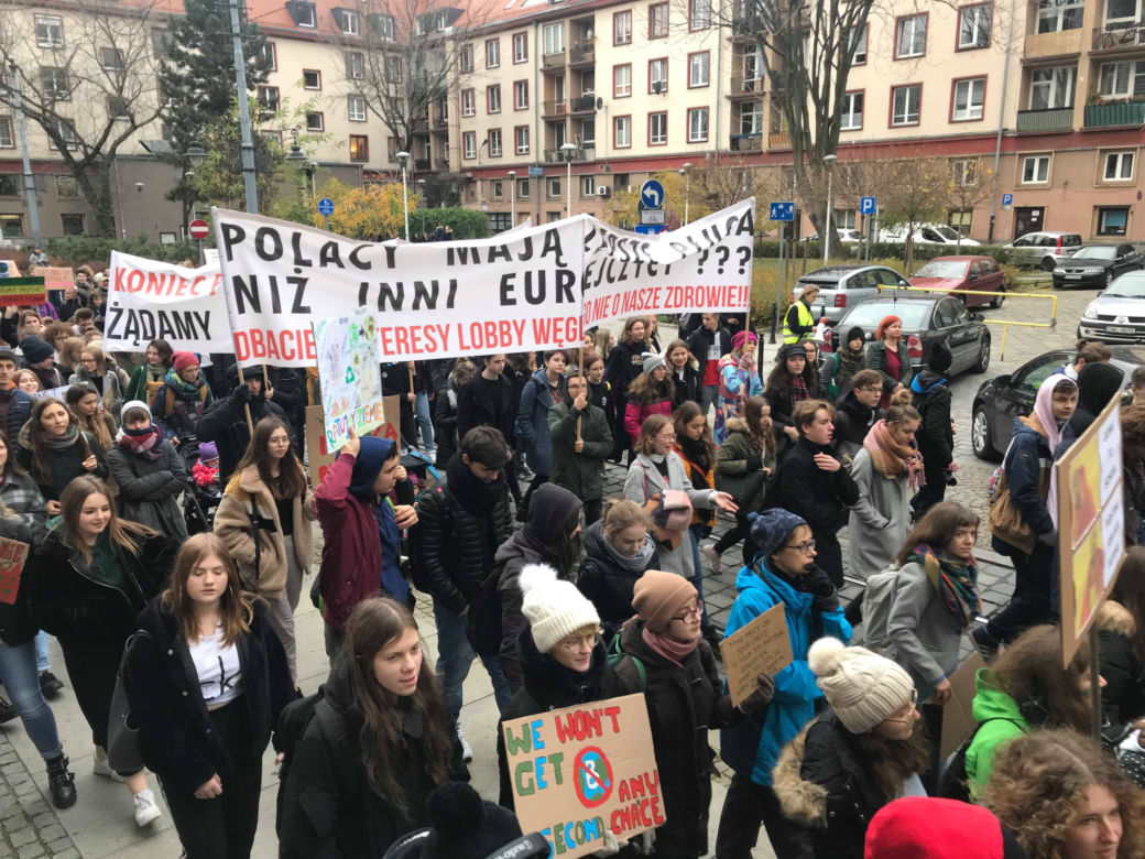 Manifestacja w obronie klimatu