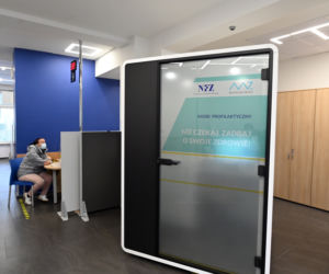 W siedzibie zachodniopomorskiego NFZ stanął Kiosk Profilaktyczny