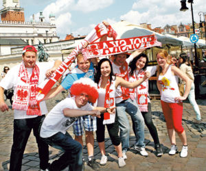 Tak kibicowała Polska
