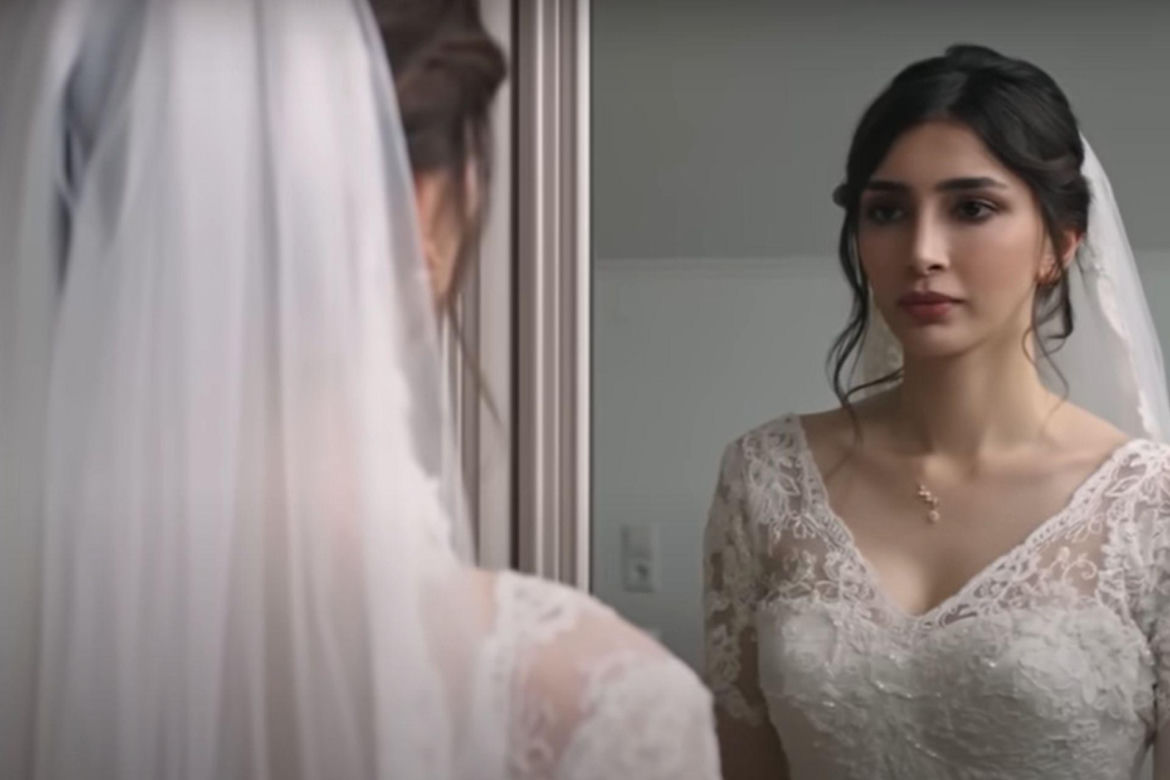 Duygu w dniu ślubu 