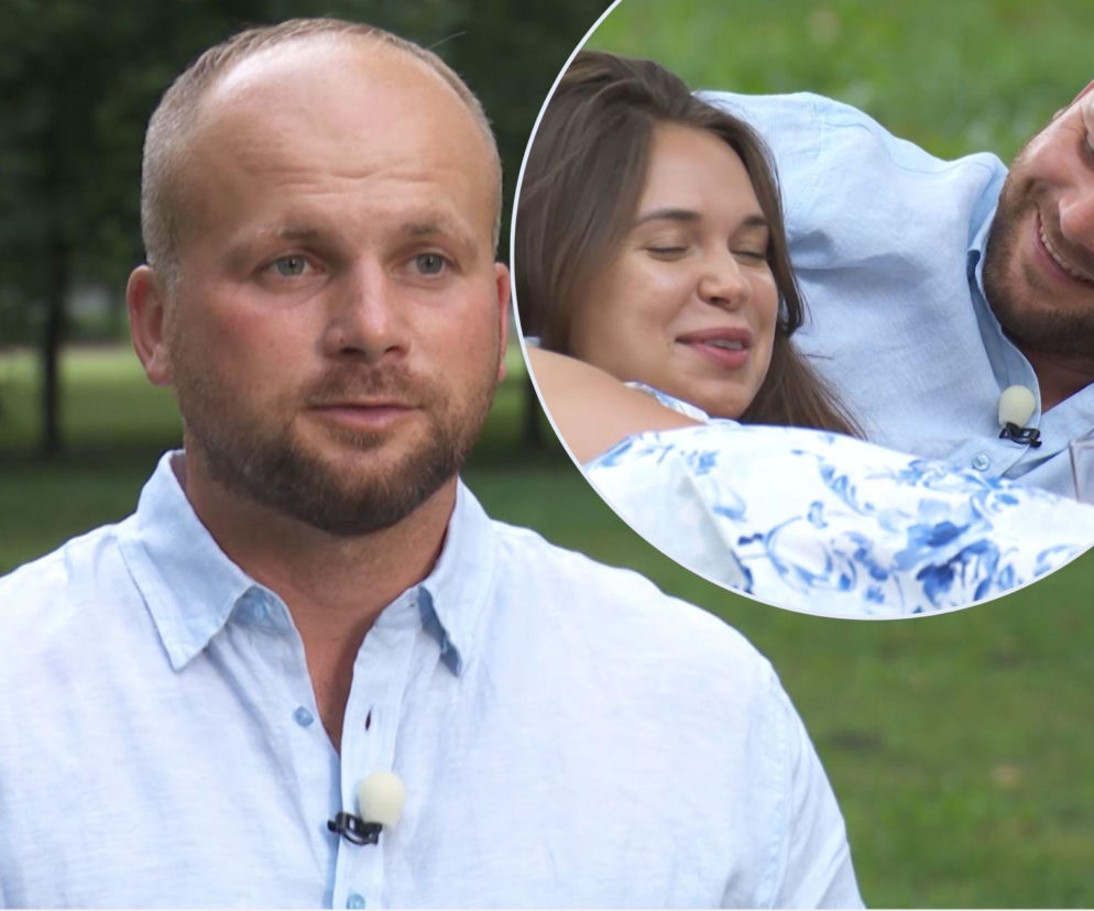 Marcin z Rolnik szuka żony, a na miniaturze obok on i Magda. O chorobie uczestniczki programu przeczytasz na SE.