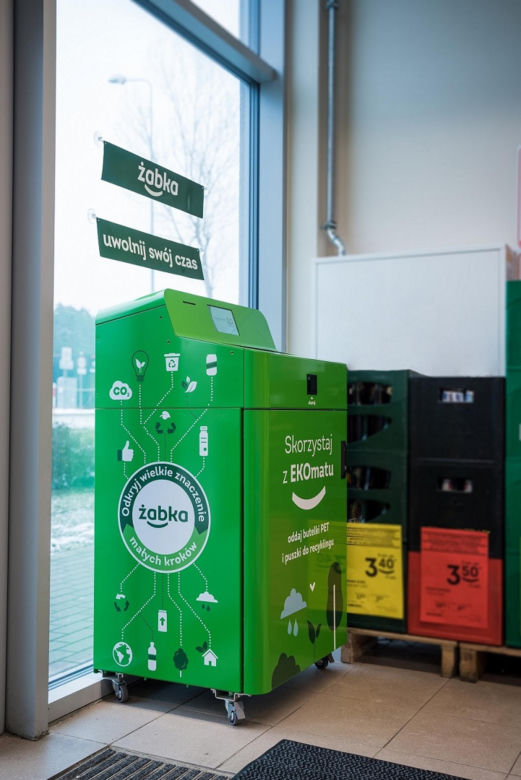 Żabka - recykling
