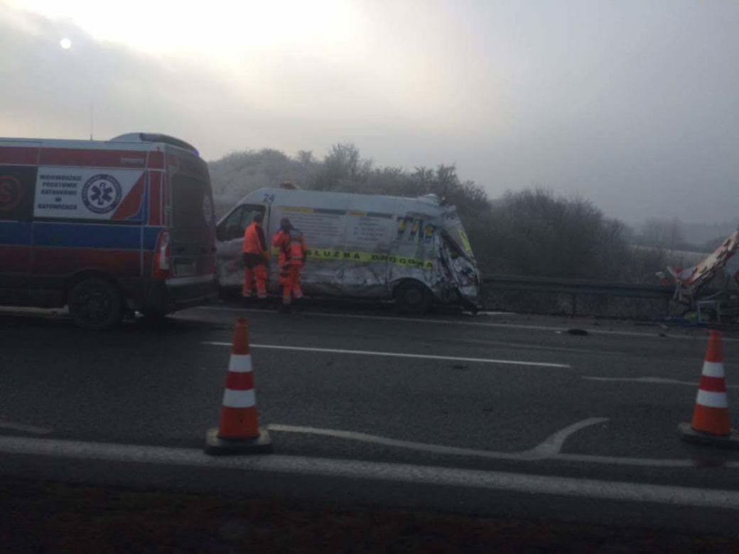 Śmiertelny wypadek na A4. Nie żyje pracownik obsługi autostrady
