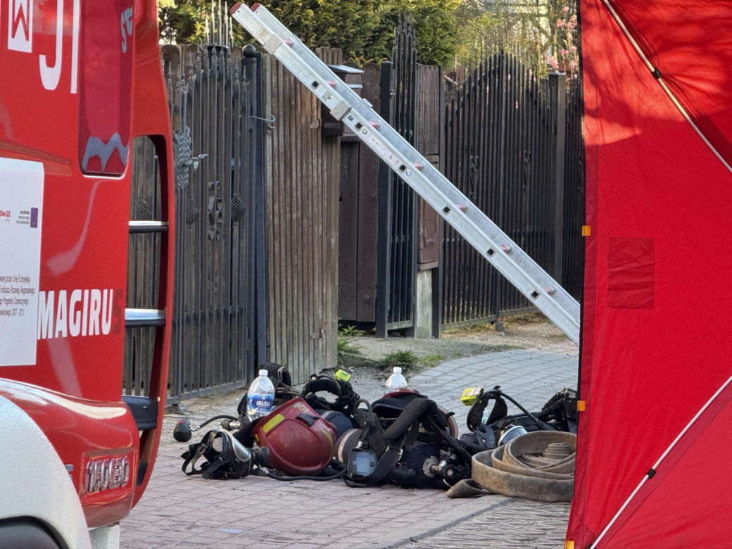 Tragiczny pożar w domu na Targówku. Nie żyje kobieta 