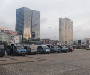 Gigantyczne siły policji w Warszawie