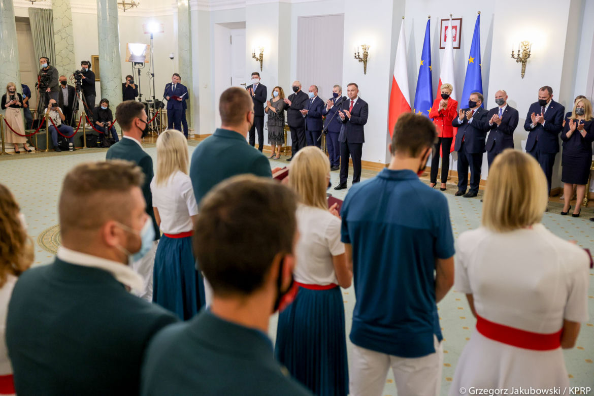 Maria Andrejczyk i Wojciech Nowicki odznaczeni przez Prezydenta RP [ZDJĘCIA]