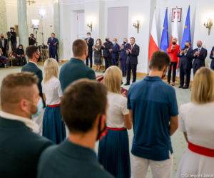 Maria Andrejczyk i Wojciech Nowicki odznaczeni przez Prezydenta RP [ZDJĘCIA]