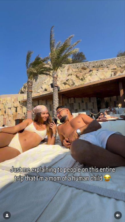 Sandra Kubicka wypoczywa na Mykonos