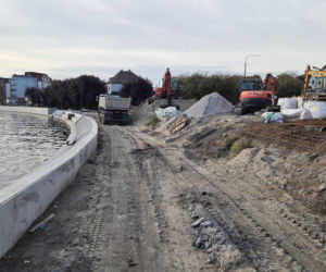 Tak zmieniają się bulwary nad Brdą. Trwa rewitalizacja nabrzeża w Bydgoszczy